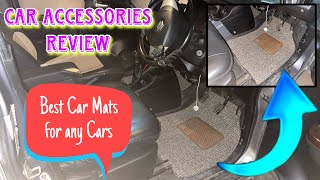 Universal Car Mats for any Cars diy fitting  Best Car Mats  Basic Car Accessories KristalCars [upl. by Nereids516]