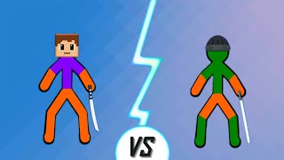 Supreme duelist stickman  sword vs sword [upl. by Oicnedif70]