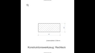 5 Lernvideo Rechteck  geometrische Grundformen [upl. by Sapphera]