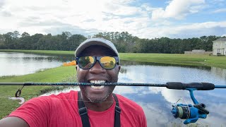 Lets Go Fishing in My Backyard Pond [upl. by Fleming654]