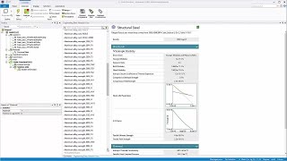 Using Ansys Granta Material Data Simulation MDS with Ansys Mechanical  One Minute Demo [upl. by Roi598]