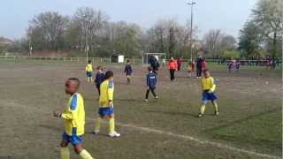 Tournoi marcinelle U8 RUFC Ransart contre RFC Gilly 14042012 [upl. by Oigufer]