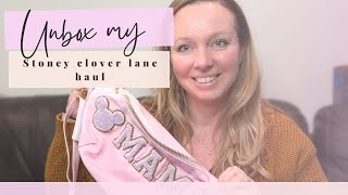 ✨Unbox my Stoney Clover Lane haul with me  Disney trip prep [upl. by Reinaldo]