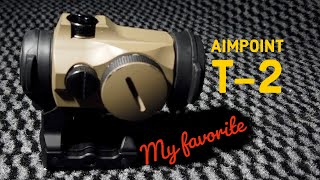 Review Aimpoint Micro T2 LED reddot sight [upl. by Annaya]