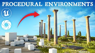 How to Procedurally Generate 3D Environments in Unreal Engine 5  FULL PCG WORKFLOW [upl. by Georgianne]