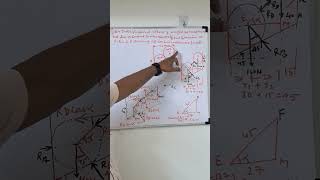 Finding reaction force in english  circular block in inclined plane  equilibrium Equations  EM [upl. by Hisbe]