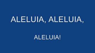 ALELUIA Ó SENHOR VOSSAS PALAVRAS [upl. by Suciram]