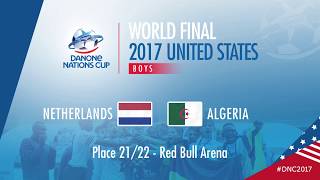 NETHERLANDS VS ALGERIA  RANKING MATCH 2122  HIGHLIGHTS  DANONE NATIONS CUP 2017 [upl. by Orrin851]