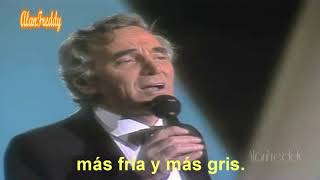 Venecia Sin Ti  Charles Aznavour  En Directo 1987 [upl. by Favianus]