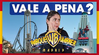 Como é o PARQUE da WARNER em MADRI Vale a pena conhecer [upl. by Gunn348]