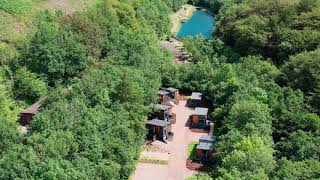 Cwmcarn Forest Aerial Film August 2019 [upl. by Lehcar]