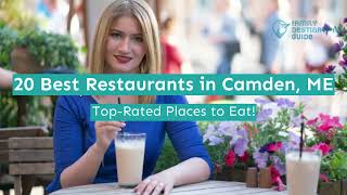 20 Best Restaurants in Camden ME [upl. by Nogras]