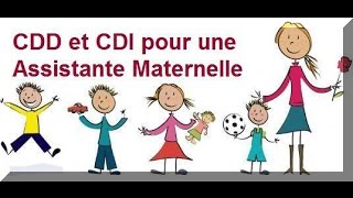 ASSISTANTE MATERNELLE QUEL CONTRAT POUR QUELLE SITUATION [upl. by Amasa]