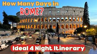 How Many Days In Rome We Share The Perfect 3 Day Rome Itinerary [upl. by Ahsenaj]