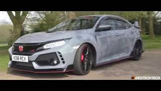 Honda Civic Type R FK8 Eibach Springs [upl. by Hameerak]