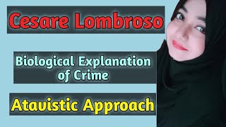 Criminology Lombroso Atavistic  Cesare Lombroso explanation of Crime [upl. by Hsak]