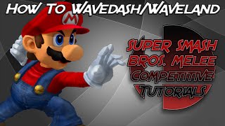 SSBM Competitive Tutorials  How To WavedashWaveland [upl. by Mabel]