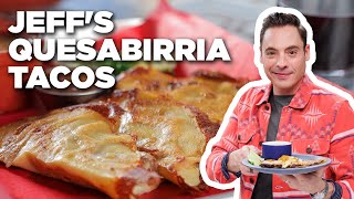 Jeff Mauros Quesabirria Tacos  The Kitchen  Food Network [upl. by Attenyt]