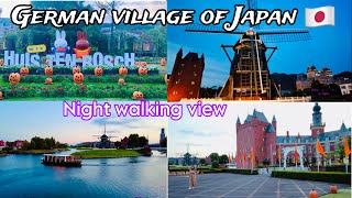 ASMR Amazing HUIS TEN BOSCH at night  ハウステンボスで夜の散歩。楽しかった traveljapan huistenbosch [upl. by Leachim807]