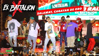 EX BATTALION Live Performance at UniTeam BBMSara Grand Rally CDO 4K [upl. by Black814]