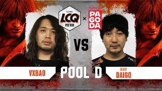 Vxbao JP vs Daigo Ken  Pools  Capcom Cup X Last Chance Qualifier [upl. by Silra470]