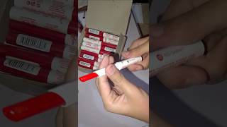 Red velvet lipstick lipstick viralvideo lipsticklover [upl. by Ricoriki]