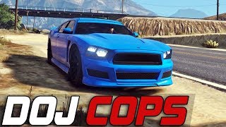 Dept of Justice Cops 325  Baby Blue Drifting Criminal [upl. by Arika593]