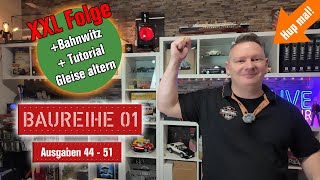 🚂 Baureihe 01  XXL 44  51  Tutorial Gleise altern  Bahnwitz [upl. by Reo]