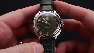 Shinola Mechanic Manual Wind 39mm Watch from Detroit [upl. by Nahsad888]