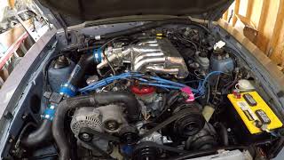 1990 Foxbody Convertible  Lunati Voodoo Cam Spintech 9000 Mufflers Trickflow Heads GT40 Intake [upl. by Nalliuq681]