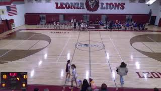 Leonia High School vs Ridgefield Memorial High School Girls Varsity Basketball [upl. by Skoorb]