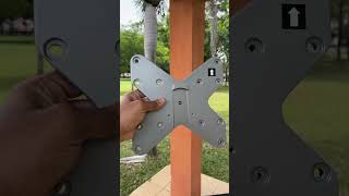 How to Mount TV Outdoors  ZeboZap ZZTVS2022 Swiveling Gazebo Outdoor TV Mount [upl. by Cesar]