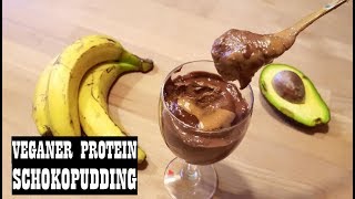 🤗 DER LECKERSTE VEGANE PROTEIN SCHOKOPUDDING  mega easy amp gesund 🤗 [upl. by Dawson84]