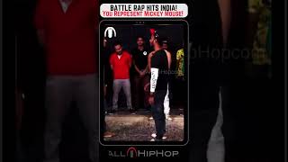 Indian Battle Rap The Insults Fly quotYou Look Like Mickey Mousequot [upl. by Aeikan447]