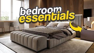 The PERFECT Bedroom Setup For Men  Bedroom Essentials [upl. by Engedi]