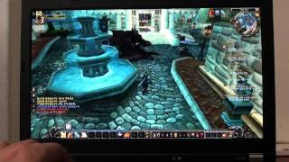 Thinkpad X220 Game test  World of Warcraft [upl. by Dickson695]