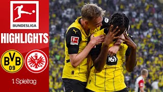 Borussia Dortmund  Eintracht Frankfurt 20 Highlights Bundesliga 202425 [upl. by Sirhc787]