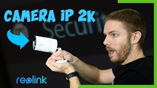 Une caméra IP sans alimentation ou presque  Reolink RLC510A [upl. by Zedecrem244]