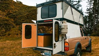 This Extraordinary popup truck camper allows singleuser to open the camper in less than 15 seconds [upl. by Ettezyl]