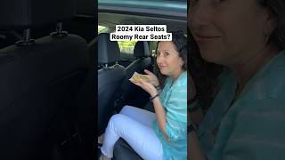 2024 Kia Seltos  Are the Rear Seats Roomy [upl. by Haliled]