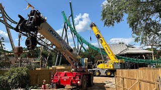 Kings Dominion Vlog 55  Saturday Construction Update [upl. by Averi]