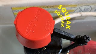 How to fix a squeaky toilet valve [upl. by Ardnasal]