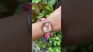 DIY cute bracelet watchyoutubeshorts recreating ​⁠adeebakhan [upl. by Papp]