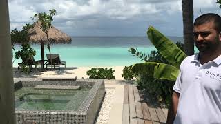 Waldorf Astoria Maldives  Two bedroom Grand Beach Villa with Pool [upl. by Connell536]