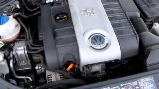 VW Passat 20T Engine Start Up Running amp Sound [upl. by Ihcekn]