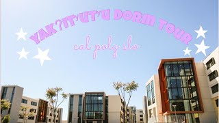 CAL POLY SLO Yakʔitʸutʸu Dorm TourTsɨtqawɨ [upl. by Halsey]