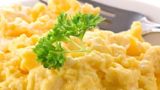 How To Make The Creamiest Scrambled Eggs shorts [upl. by Cristian879]