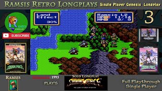 Shining Force  1993  GEN  Episode 3  Full Playthrough and Lets Play  Chapter 1  3 [upl. by Taro796]