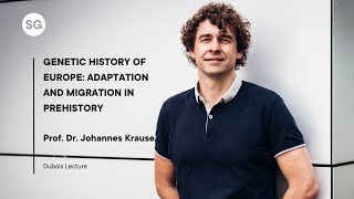 Lecture  Genetic History of Europe Adaptation and Migration in Prehistory  Johannes Krause [upl. by Ahlgren]