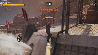 How to quotOpen 5 Valvesquot in Downhill Jam  Tony Hawk Pro Skater 1  2 Challenge [upl. by Jerome]